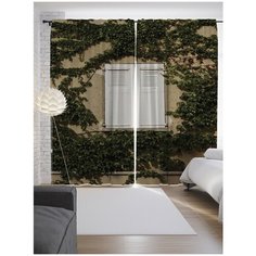 Портьеры JoyArty Обрастающая дверь на ленте 265 см (p-14196)