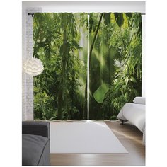 Портьеры JoyArty Травянистый сон на ленте 265 см (p-9320)