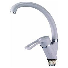 Смеситель для кухни (мойки) solone KAK4-A181K однорычажный серый