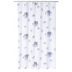 Штора для ванной RIDDER Skalar 180х200 синий/голубой