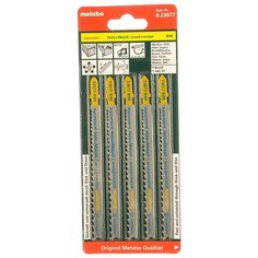 Набор пилок для электролобзика Metabo 623677000 5 шт.