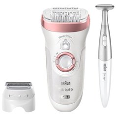 Эпилятор Braun 9-890 Silk-epil 9 SkinSpa SensoSmart белый/розовое золото