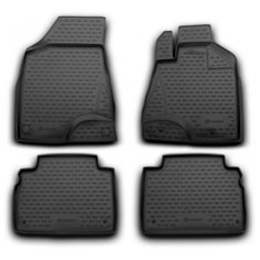 Комплект ковриков салона ELEMENT NLC.48.25.210k для Toyota Harrier 4 шт. черный