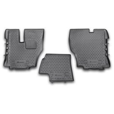 Комплект ковриков салона ELEMENT NLC.84.02.210kh для Hino 500 (Ranger) 3 шт. черный