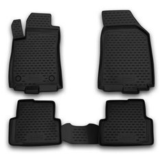 Комплект ковриков салона ELEMENT CARCRN10035h для Citroen C4 4 шт. черный