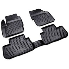 Комплект ковриков салона ELEMENT NLC.28.02.210 для Land Rover Freelander 4 шт. черный