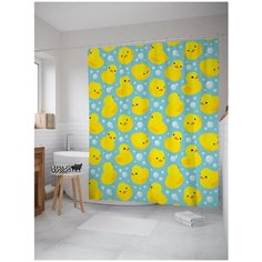 Штора для ванной JoyArty Утиное окружение 180х200 (sc-9535)