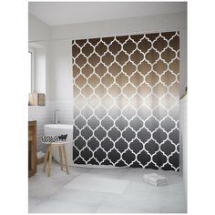 Штора для ванной JoyArty Королевский градиент 180х200 (sc-8583)