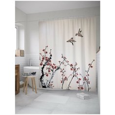 Штора для ванной JoyArty Любовь природы 180х200 (sc-9113)