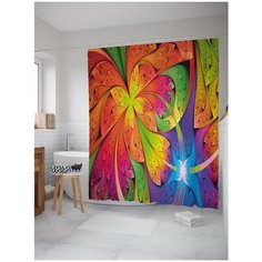 Штора для ванной JoyArty Туманная паутина 180х200 (sc-21572)