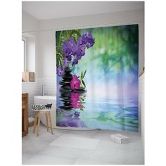 Штора для ванной JoyArty Ароматное купание 180х200 (sc-15599)