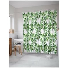 Штора для ванной JoyArty Папоротниковая композиция 180х200 (sc-21012)