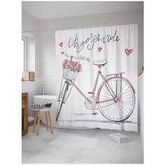 Штора для ванной JoyArty Пора покататься 180х200 (sc-2953)