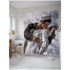 Штора для ванной JoyArty Поцелуй моряка 180х200 (sc-78586)