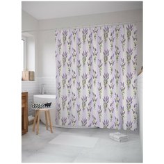 Штора для ванной JoyArty Лесные кусты 180х200 (sc-23522)