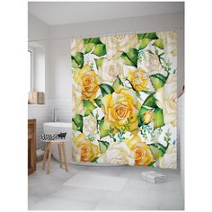 Штора для ванной JoyArty Нужно больше цветов 180х200 (sc-14778)