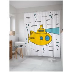 Штора для ванной JoyArty Подводная скорость 180х200 (sc-22370)