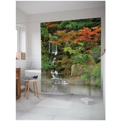 Штора для ванной JoyArty Плавный водопад 180х200 (sc-19629)