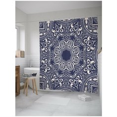 Штора для ванной JoyArty Цветочный вздох 180х200 (sc-8765)