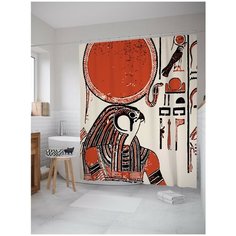 Штора для ванной JoyArty Божественный Египет 180х200 (sc-15226)