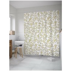 Штора для ванной JoyArty Обилие завитков 180х200 (sc-8191)