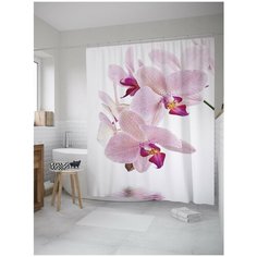 Штора для ванной JoyArty Нежная орхидея 180х200 (sc-8640)