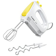 Миксер Bosch MFQ 2210, белый/желтый