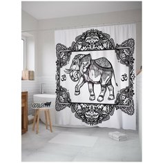 Штора для ванной JoyArty Священный слон 180х200 (sc-12634)