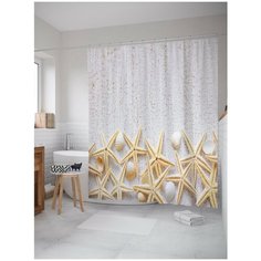 Штора для ванной JoyArty Морское окружение 180х200 (sc-11815)