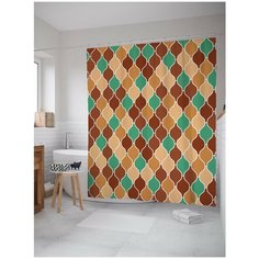 Штора для ванной JoyArty Классический орнамент 180х200 (sc-16815)