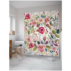 Штора для ванной JoyArty Весна вокруг 180х200 (sc-29314)