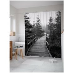 Штора для ванной JoyArty Еловый бор 180х200 (sc-16095)