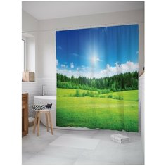 Штора для ванной JoyArty Тайная поляна 180х200 (sc-13662)