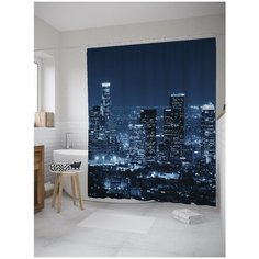 Штора для ванной JoyArty Огни ночного города 180х200 (sc-11255)