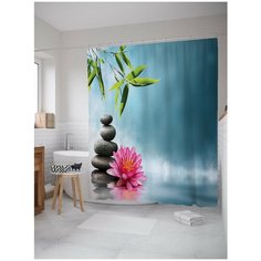 Штора для ванной JoyArty Приятное купание 180х200 (sc-16370)