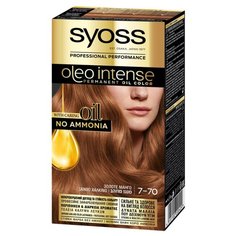 Syoss Oleo Intense Стойкая краска для волос, 7-70 Золотое манго