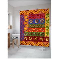 Штора для ванной JoyArty Африка в красках 180х200 (sc-16822)