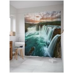 Штора для ванной JoyArty Шум водопада 180х200 (sc-13898)