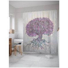 Штора для ванной JoyArty Парящее дерево 180х200 (sc-16038)