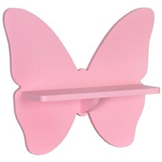 Полка настенная декоративная "Бабочка" Мастер Рио