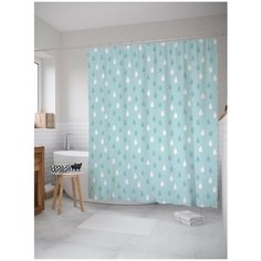 Штора для ванной JoyArty Классические капли 180х200 (sc-19789)
