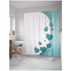 Штора для ванной JoyArty Сердечная дуга 180х200 (sc-12026)