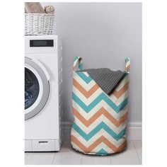 Корзина для хранения вещей JoyArty "Странствие зигзагов" 35x50 см