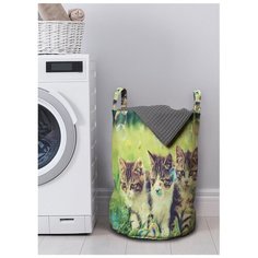 Корзина для хранения вещей JoyArty "Котята с пузырями" 35x50 см