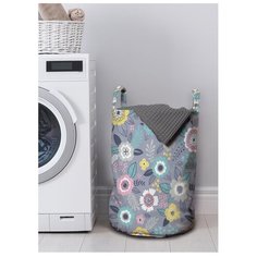 Корзина для хранения вещей JoyArty "Круглогодичные цветы" 35x50 см