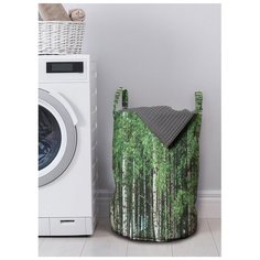 Корзина для хранения вещей JoyArty "Густой березовый лес" 35x50 см