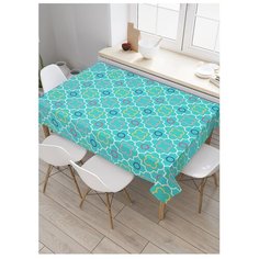 Скатерть прямоугольная "Строгий фокус" из сатена, 120x145 см, tc-13249 Joy Arty