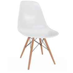 Стул Loftyhome Acacia white [XH-8056PP-W]