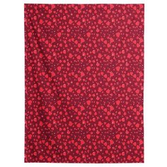 Большой плюшевый плед JoyArty 150x200 из микрофибры (велсофт) Случайные сердца на диван или кресло