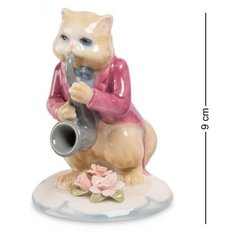 Фигурка "Кот с саксофоном" CMS-48/ 3, Pavone